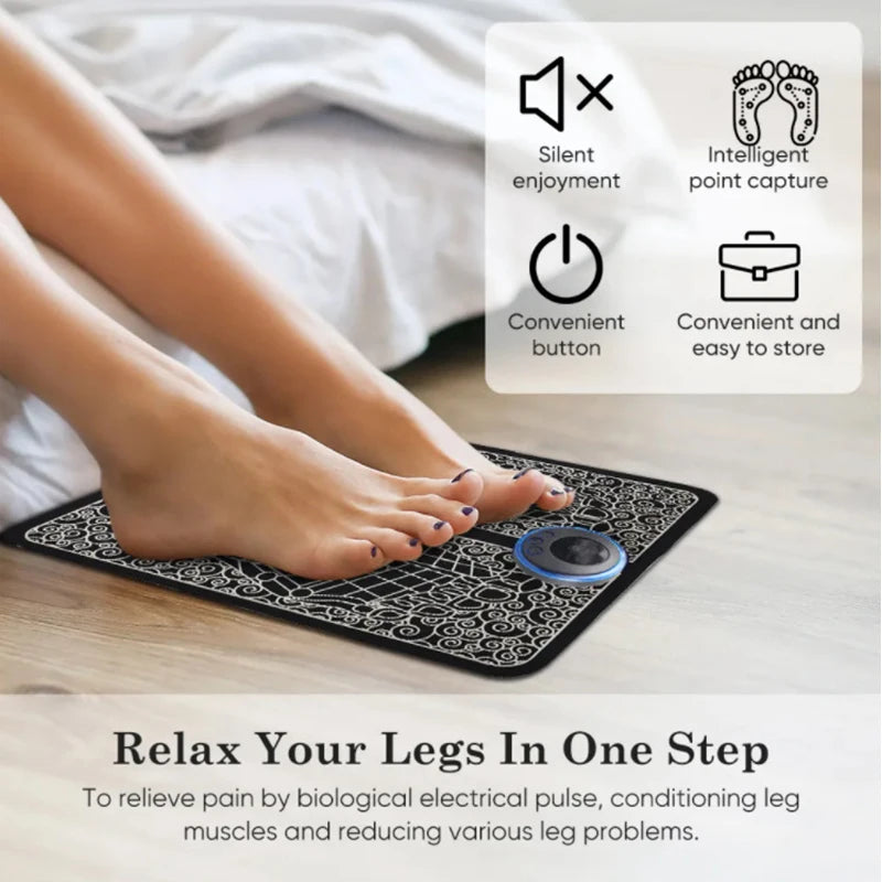 Massageador para os pés - Massagem - relaxamento - alívio da dor - estimula melhora na circulação sanguínea